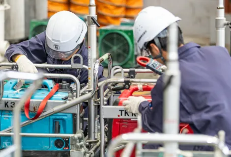 高石機械産業株式会社　整備背景
