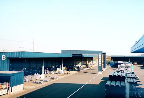 株式会社ビナン　姫路仮設センター　外観