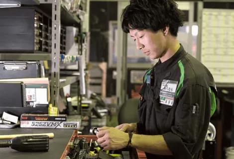 株式会社２りんかんイエローハット　バイク　背景