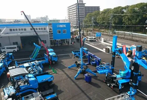 株式会社レント_BRSセンター_施設外観