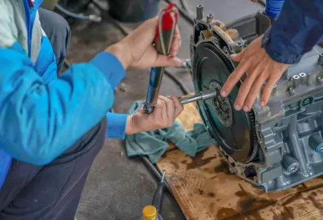 船舶整備_フリー画像