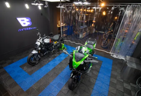 BB商会バイク洗車センター東京大田