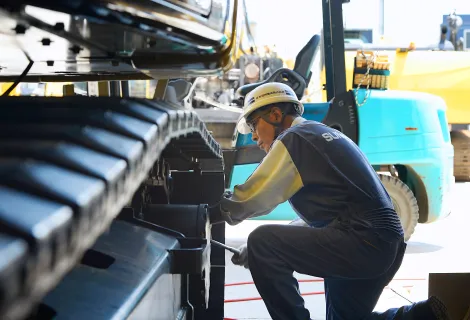 住友建機販売株式会社_作業風景