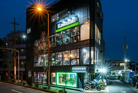 有限会社カワサキ沼津販売_カワサキプラザ東京練馬_外観