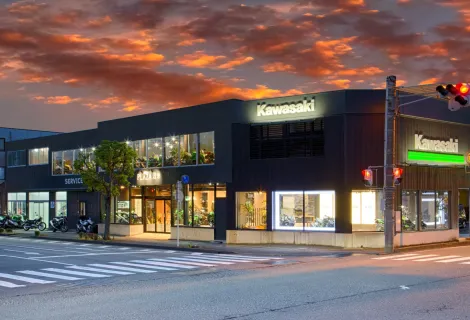 有限会社カワサキ沼津販売_カワサキプラザ沼津_外観