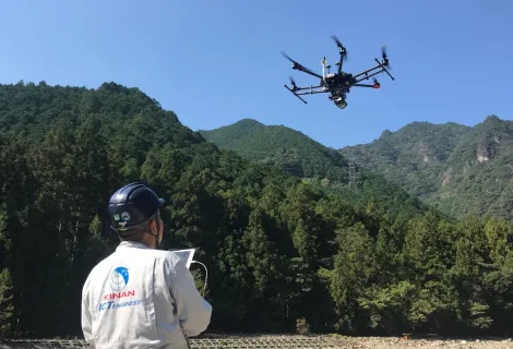 株式会社キナン_関東事業所_ドローン