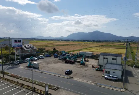 ジー,エム建機リース株式会社　巻営業所　外観