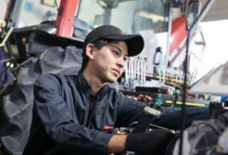 ミツワヤンマー株式会社　サービスエンジニア　作業背景