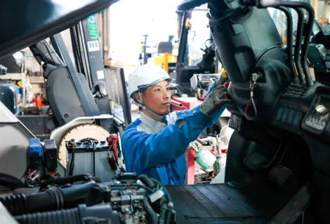 近江ユニキャリア株式会社　整備背景