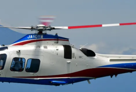 静岡エアコミュータ株式会社　ヘリコプター　画像