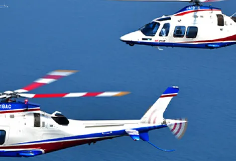 静岡エアコミュータ株式会社　ヘリコプター　画像