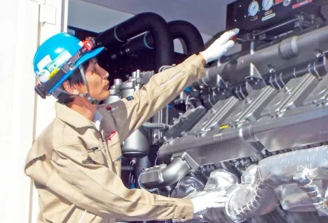 ミツワヤンマー株式会社　施工管理　作業背景