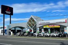 北海道三菱自動車販売株式会社_花川店_店舗外観