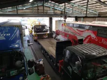 新晃自動車工業株式会社_滋賀営業所_整備工場