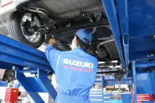 スズキ_奈良スズキ販売株式会社_スズキアリーナ中和幹線橿原_初期点検風景