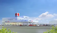 スズキ岡山販売株式会社_本社_店舗外観