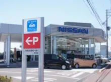 羽後日産モーター_本荘店_店舗外観