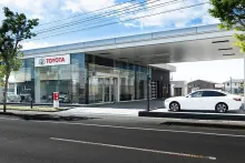福島トヨタ自動車株式会社＿マイカーランド福島北＿店舗外観