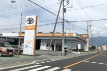 トヨタカローラ山梨＿峡東店＿店舗外観