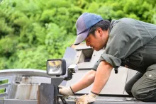 あすかレンタル株式会社　作業背景