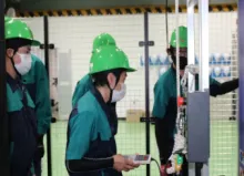 株式会社グリーンテック　設備メンテナンス　作業背景