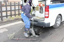 東産業株式会社公共インフラ管理スタッフ写真