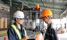 トヨタL＆F広島株式会社　作業背景