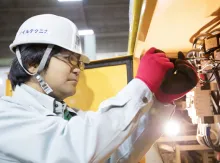 株式会社不動テトラ　整備職　作業背景