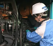 株式会社ヒロツ　建機メンテナンス　作業背景