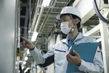 住友ナコフォークリフト株式会社_静岡東営業所_作業風景
