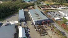 東光鉄工株式会社　花岡工場　外観