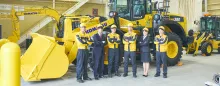 コマツ富山株式会社　作業背景
